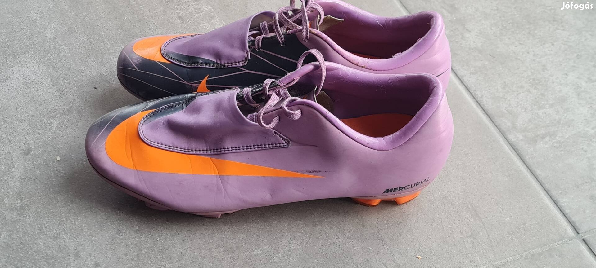 36,5-es használt állapotú Nike Mercurial stoplis cipő