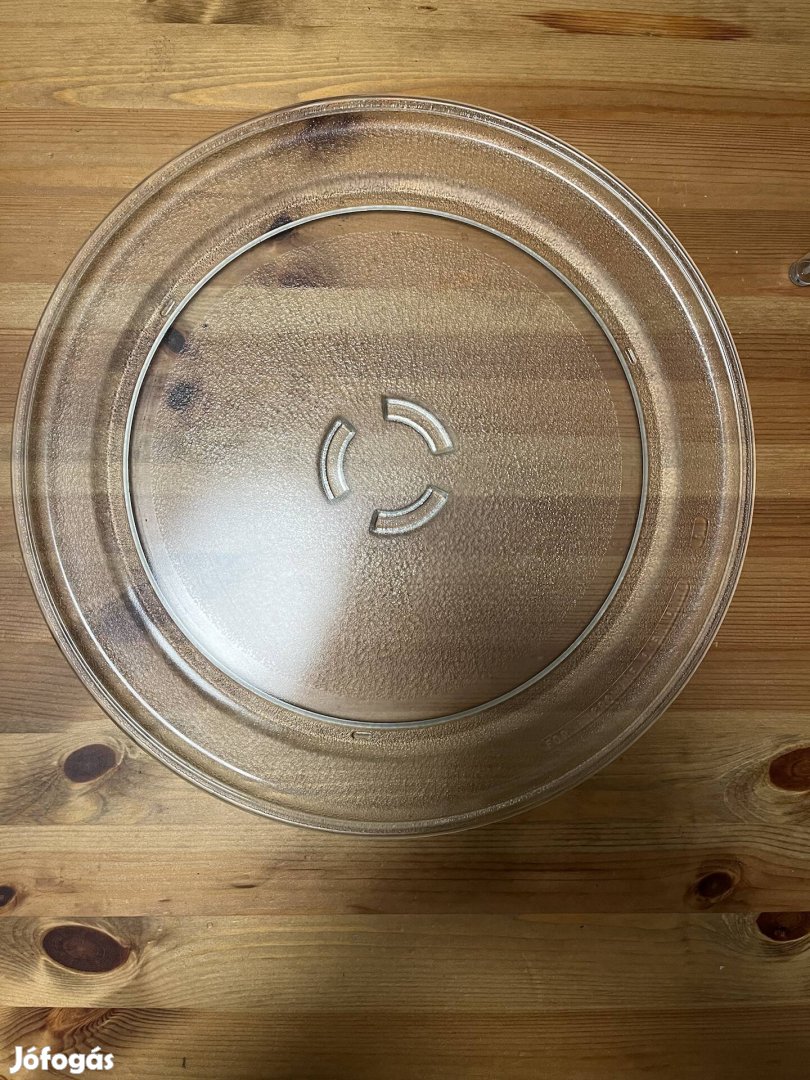 36 cm mikrosütő mikrohullámú sütő mikró üveg tányér