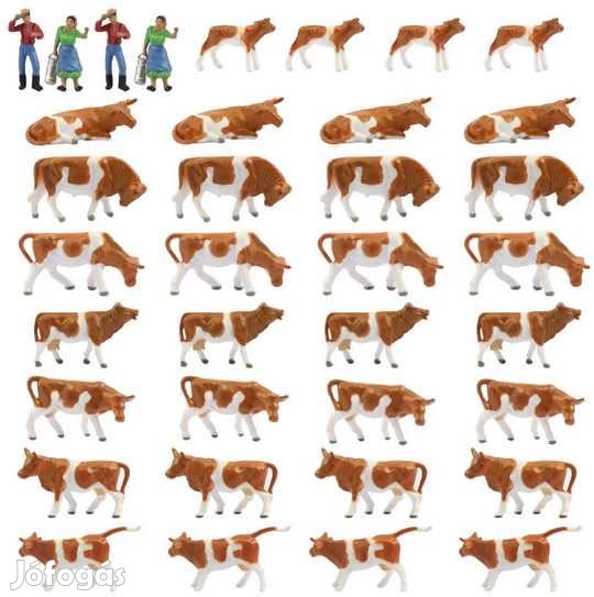 36 db-os Tehenes Farm Szett.  HO/1:87 méret  (4118)