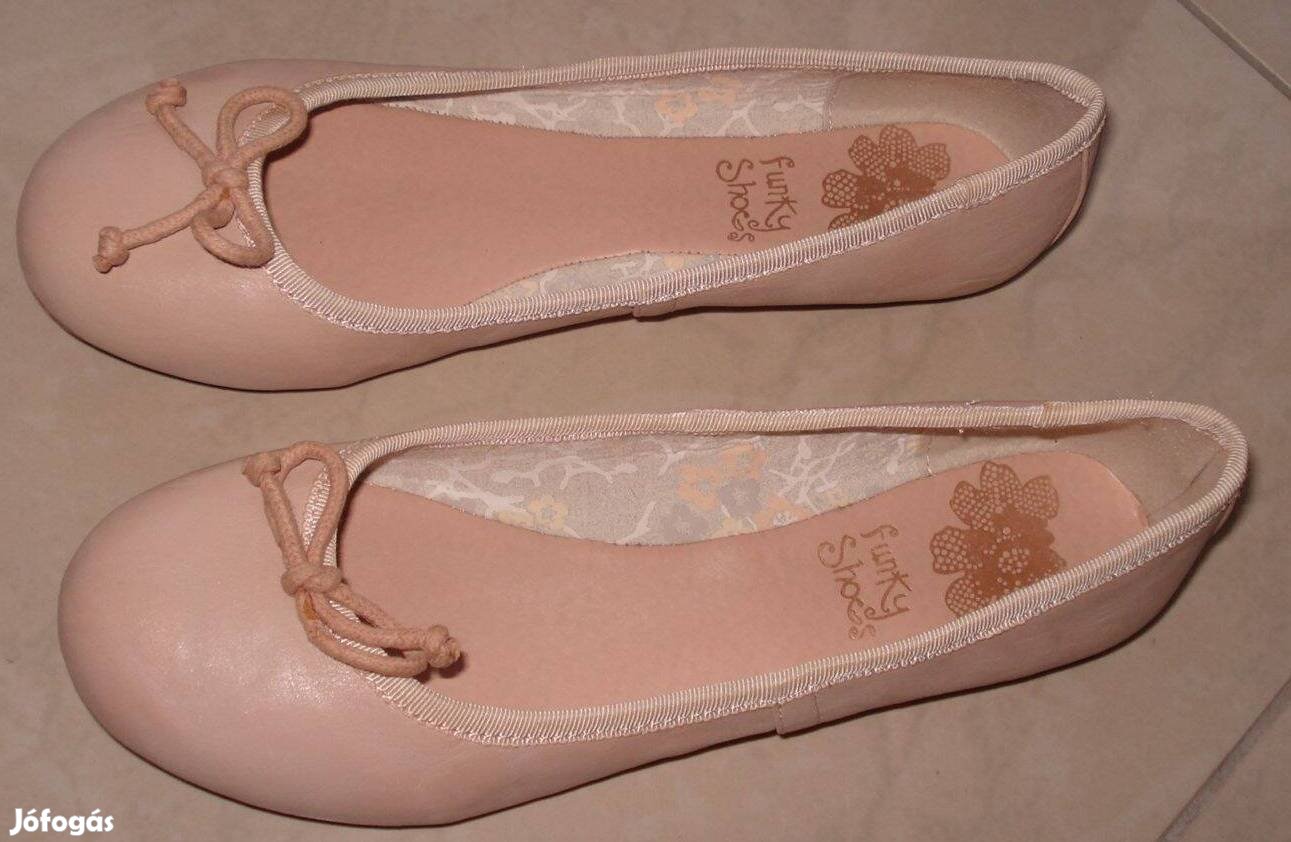 36-os drapp balerina cipő