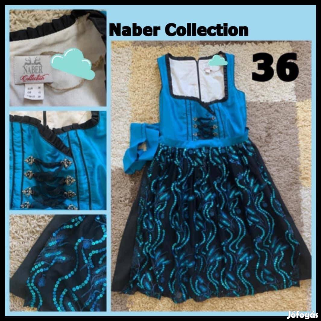 36-os királykék Dirndl ruha /Naber/