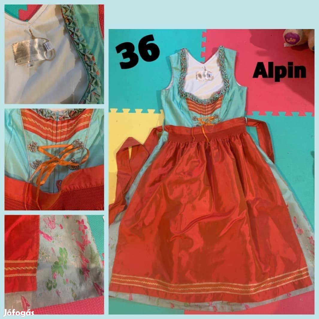 36-os mintás Dirndl ruha /Alpin/