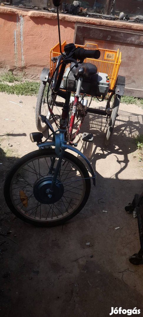 36 v 400 w os háromkerekü elektromos kerékpár