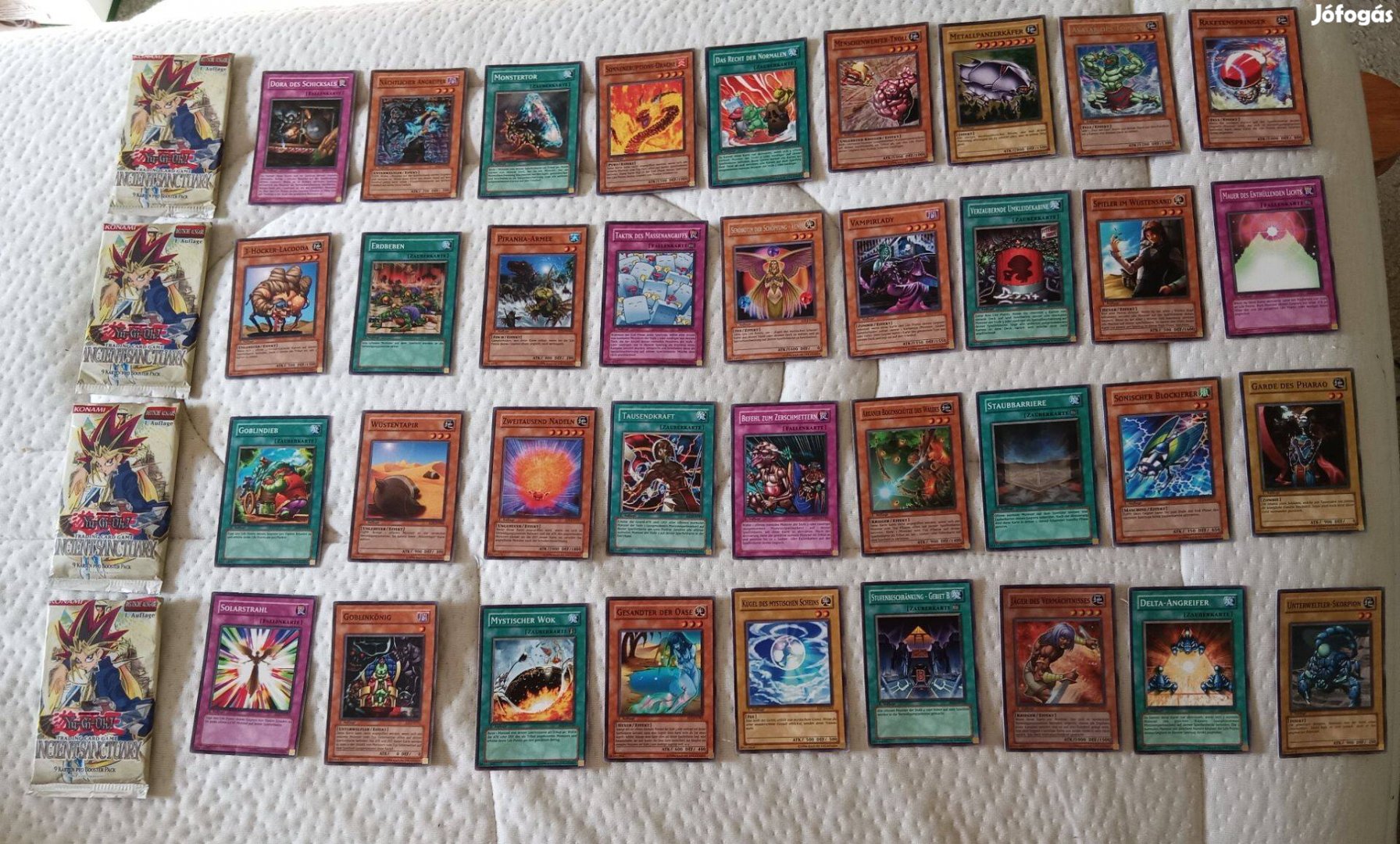 36db Retro YU-GI-OH! Kártya 1996-os Német Kiadás