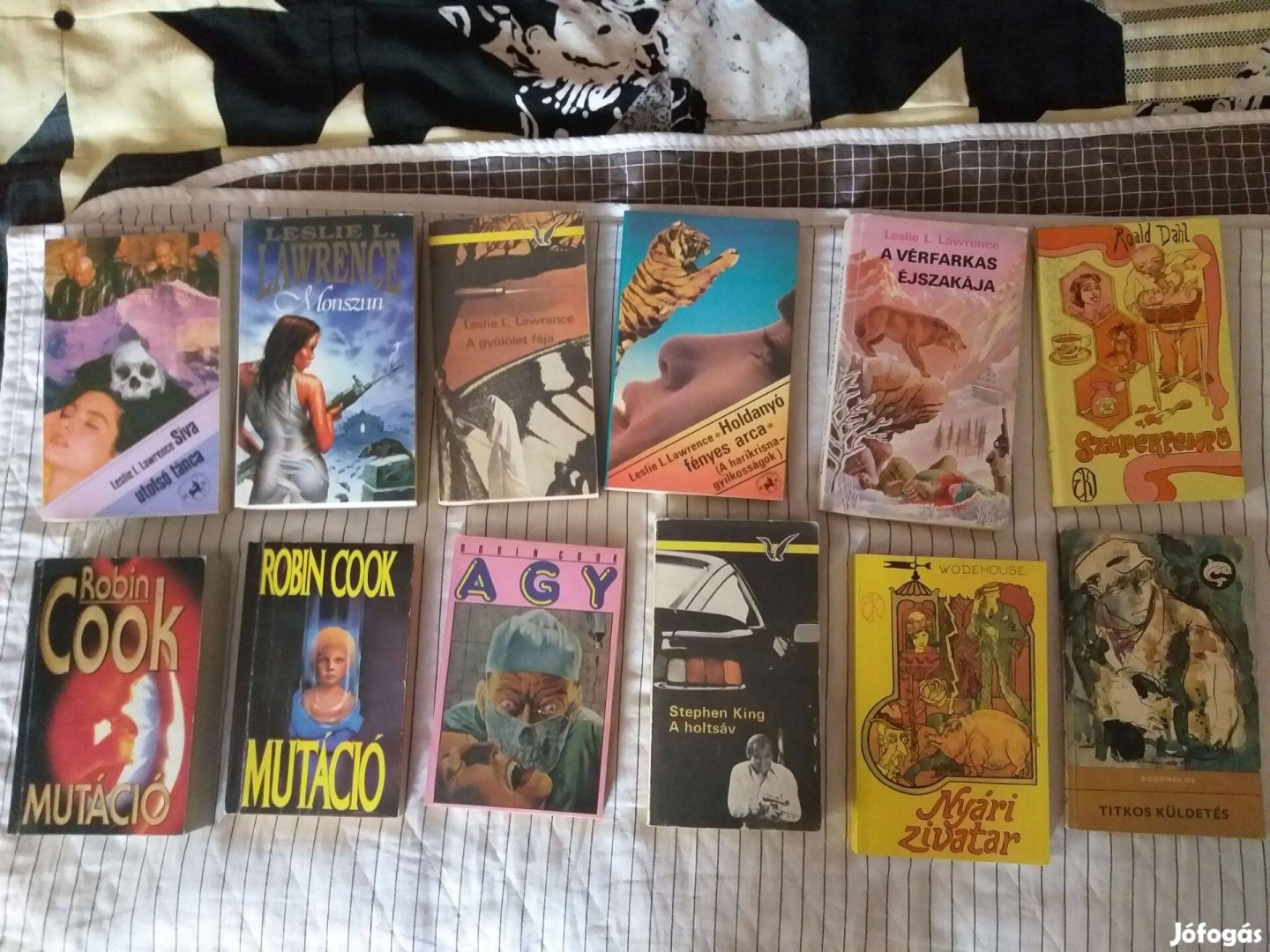 37 darab vegyes témájú könyv