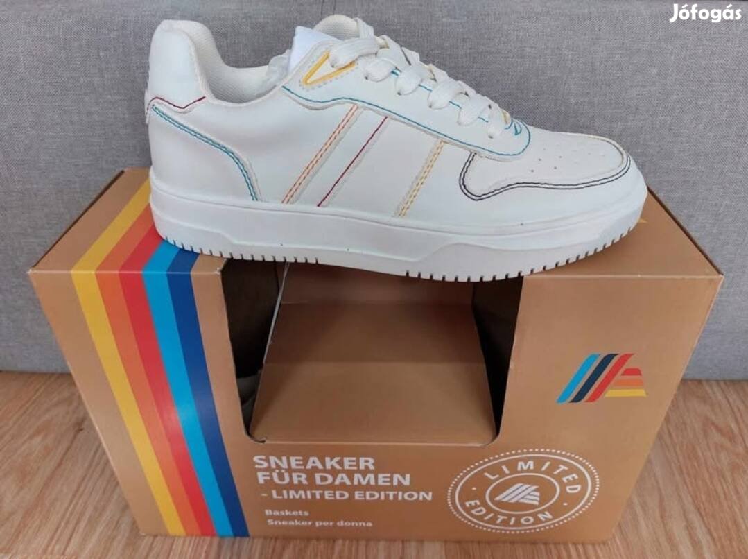 37-es ALDI sneaker/sportcipő/cipő/deszkás cipő eladó, Új: