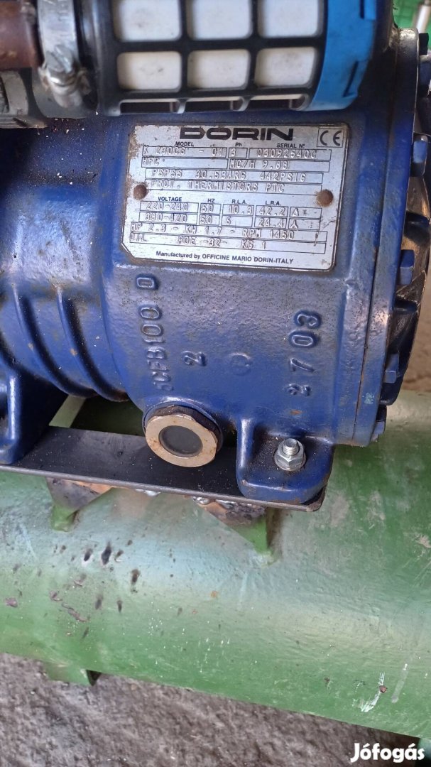 380V kompresszor, jó állapotú 