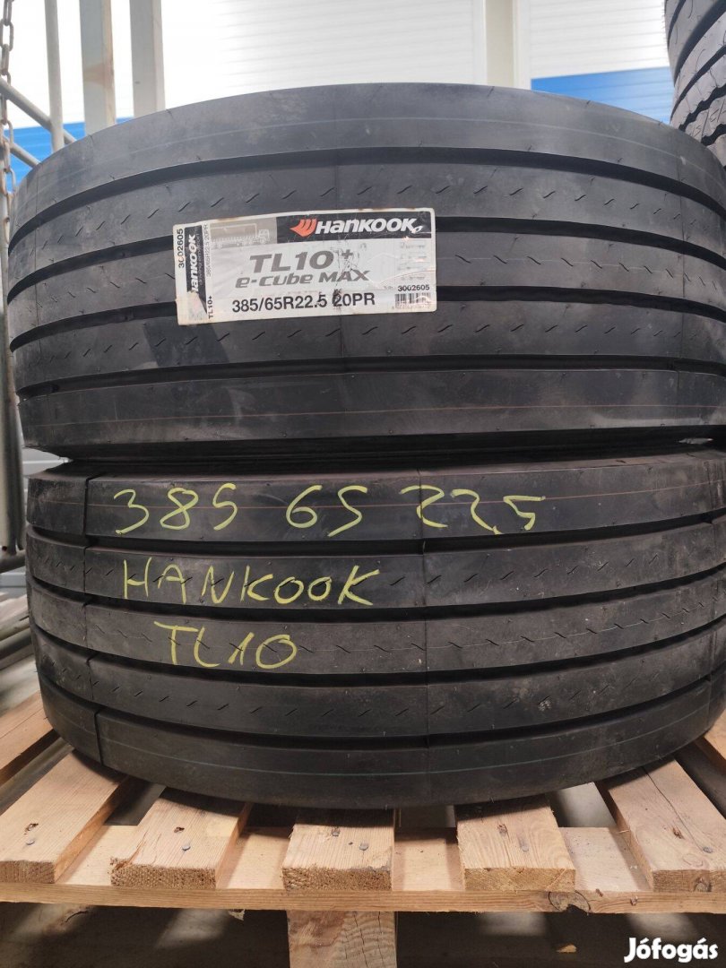 385/65R22,5 Hankook TL10+ Trailer , pót gumiabroncs, DOT18