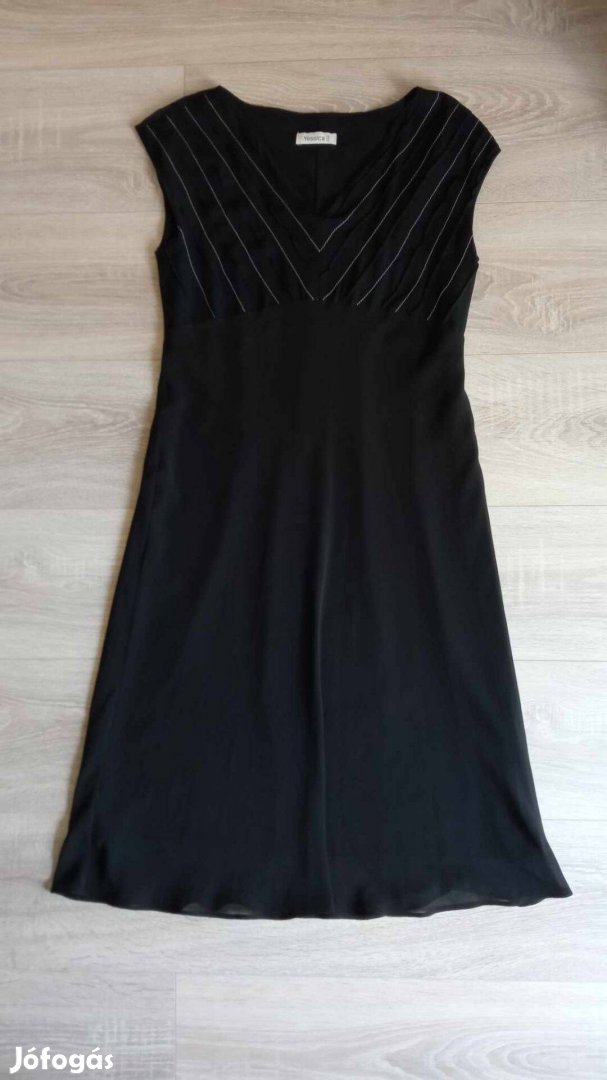 38-40-es női C&A fekete alkalmi ruha 2000 Ft