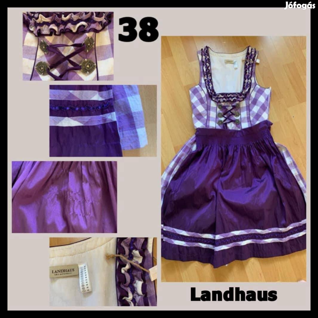38-as Dirndl ruha lila /Landhaus/