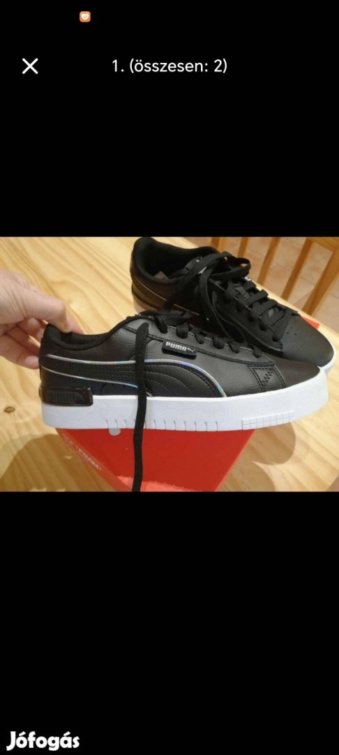 38-as lány új puma cipő 