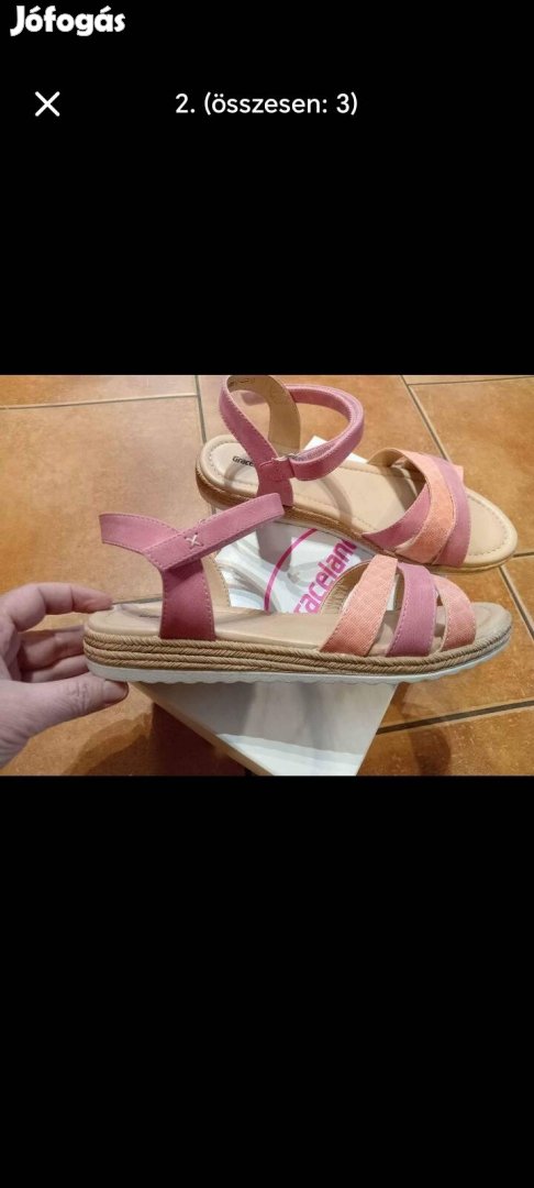 38-as új lány szandál