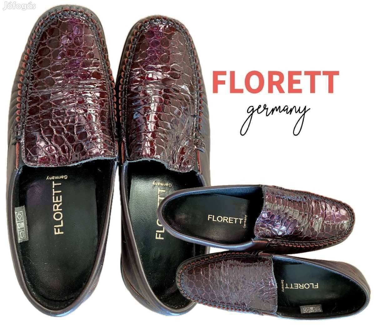 38 eredeti Florett Germani komfort bőr kényelmi cipő shock absorber
