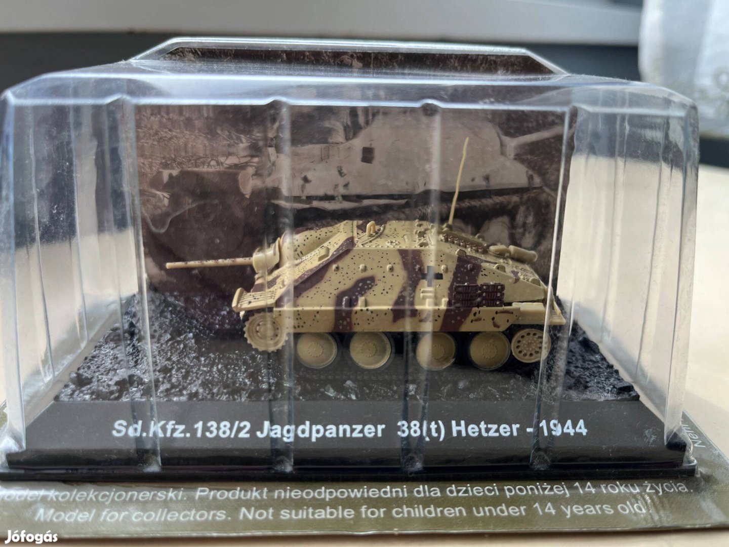 38(t) Hetzer Jagdpanzer makett