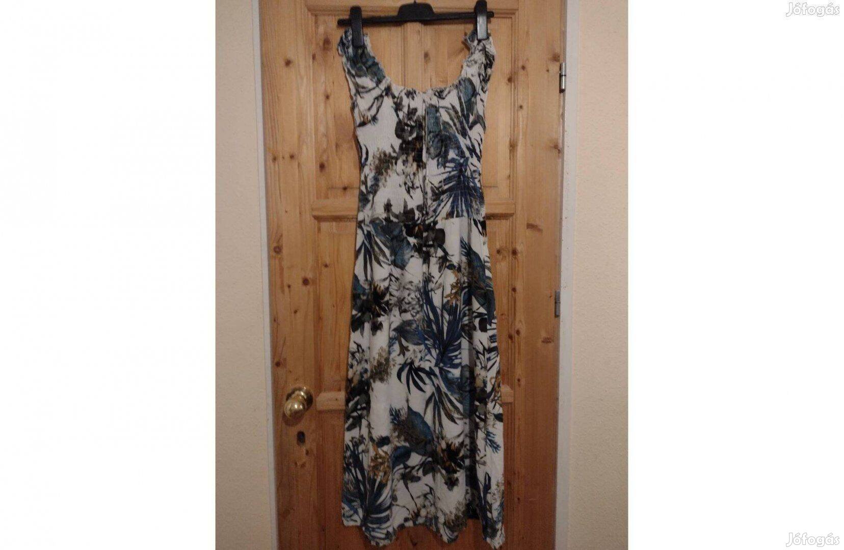 38 trópusi mintás maxi ruha