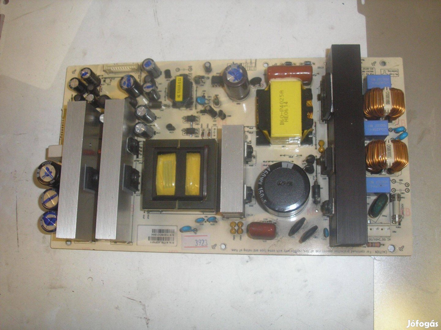 3923 Grundig tápegység B12-D07AP Cinema 40 Lxw 102-8735 A1T6L40PN11 A1