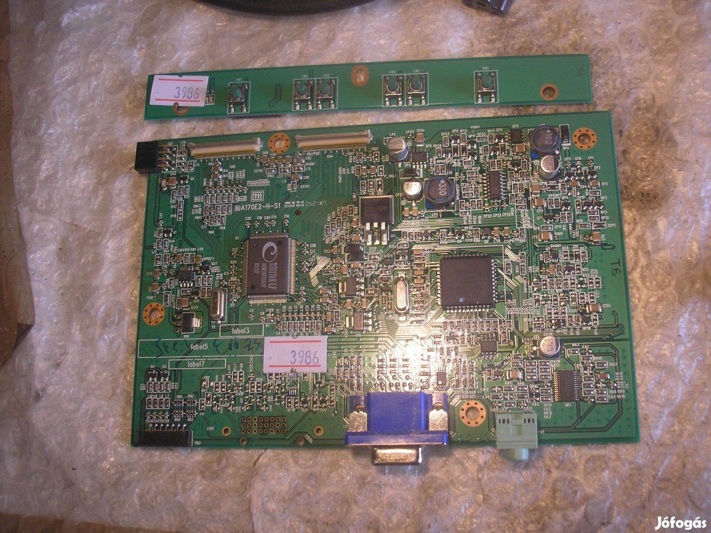 3986 Videoseven W17PS mainboard A170E2-H-S1 Acer 1714B