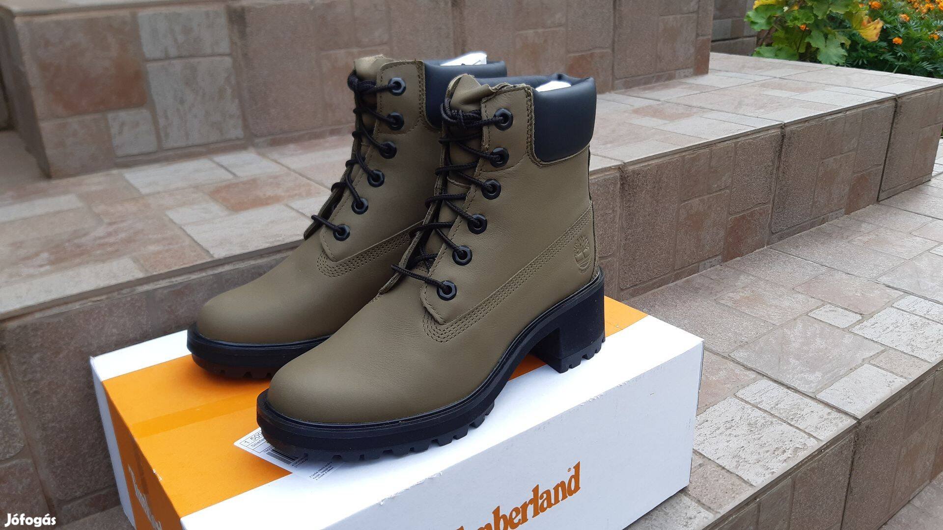 39,5-es Timberland Kinsley bőr bakancs Új!