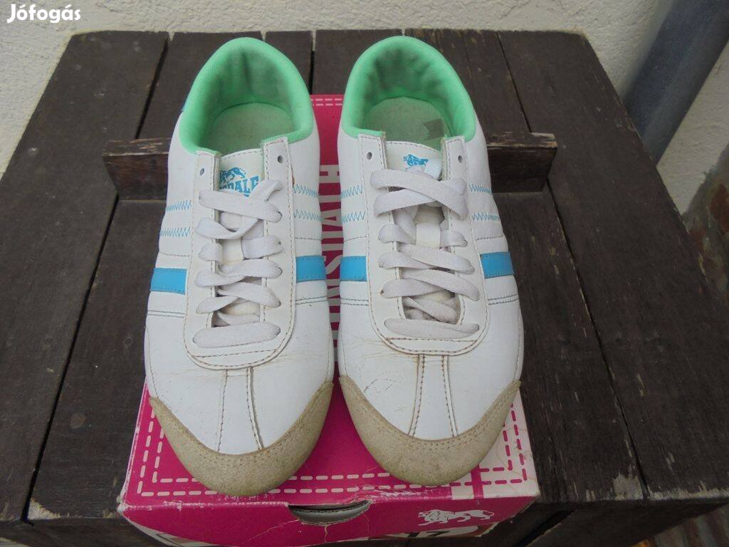 39-es Londsdale sportcipő tornacipő edzőcipő dobozában 39