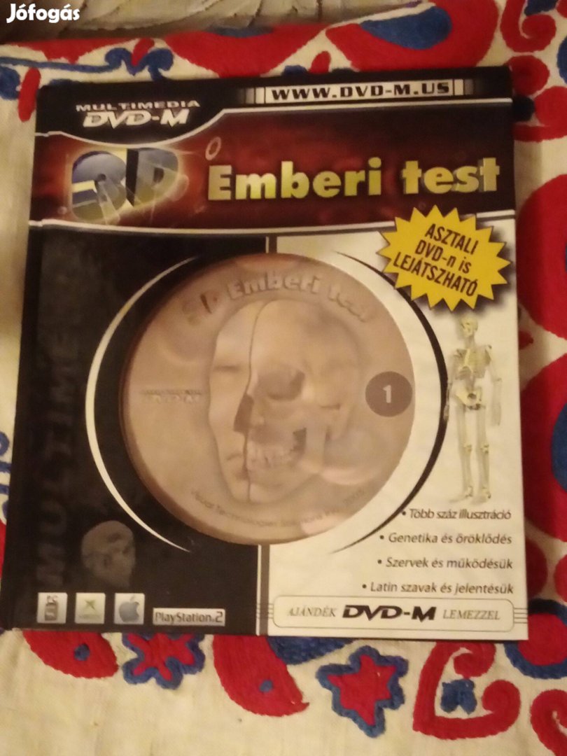 3D Emberi test DVD 5000ft óbuda személyes átvétel óbudán posta kizárol