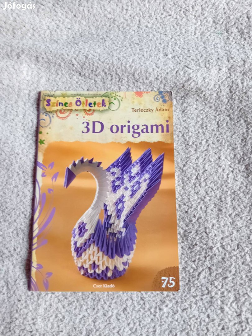 3D Origami könyv