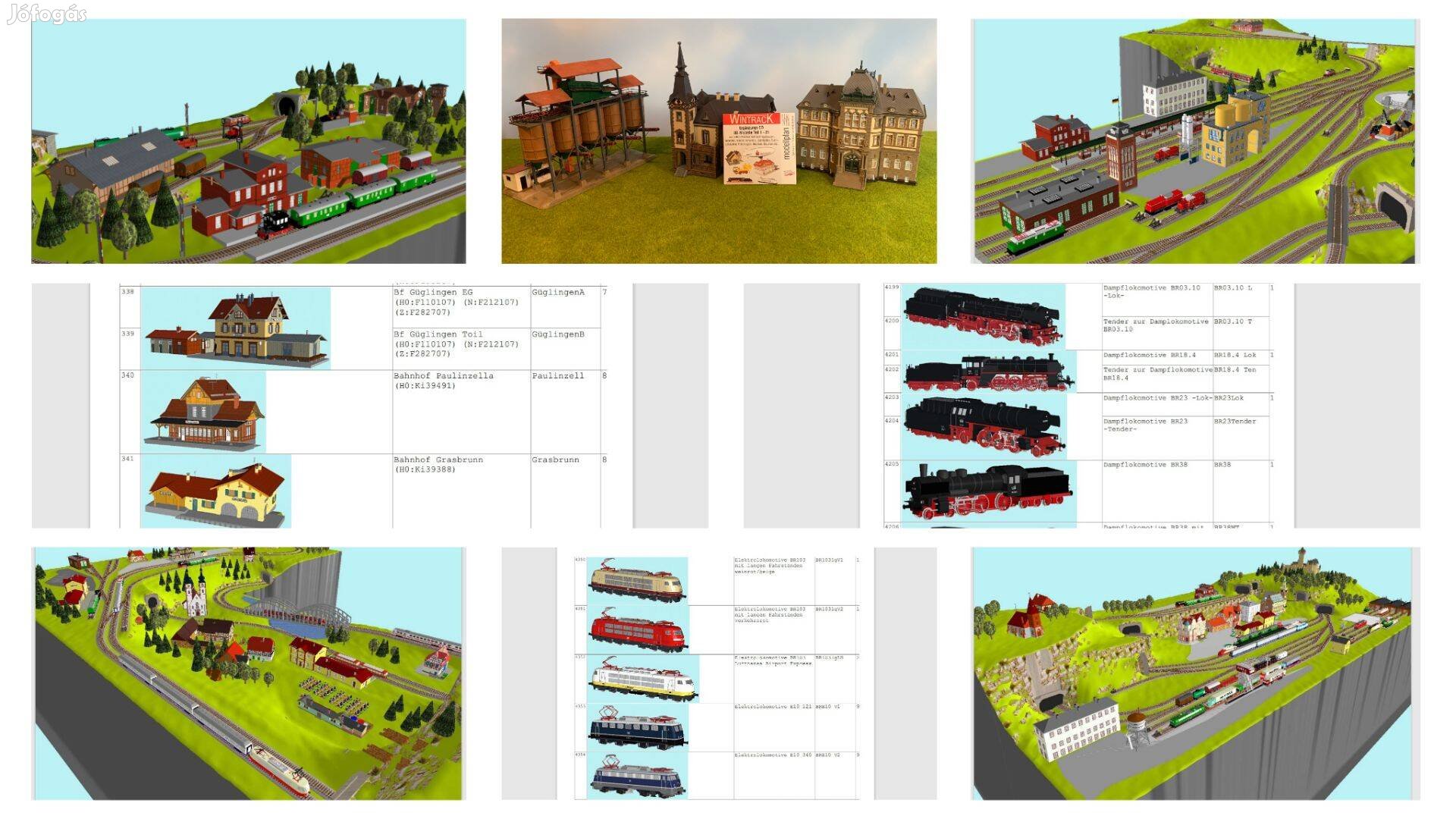 3D Terepasztal tervező program eladó H0-TT-N méretarányhoz (Wintrack)