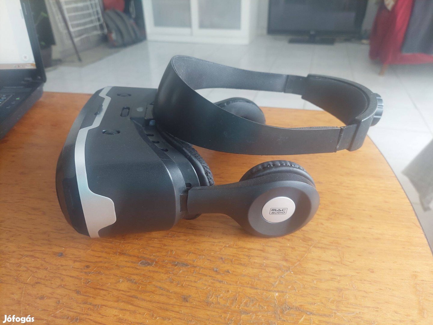 3D VR szemüveg MAC Audio fejhallgatós