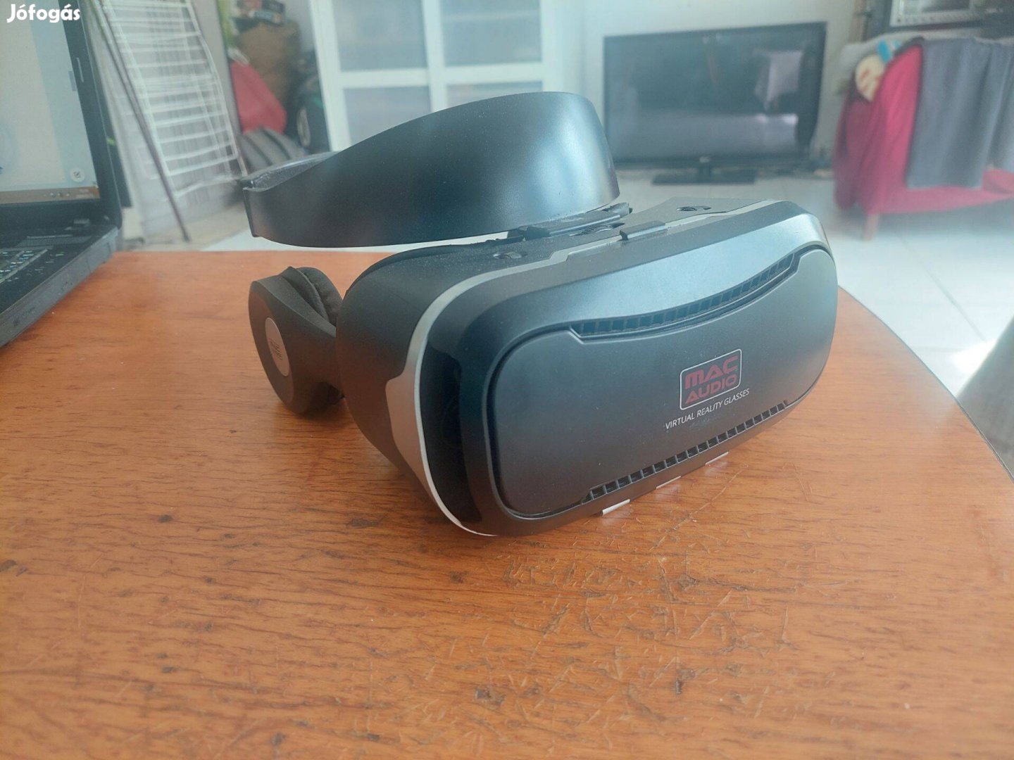 3D VR szemüveg MAC Audio fejhallgatós