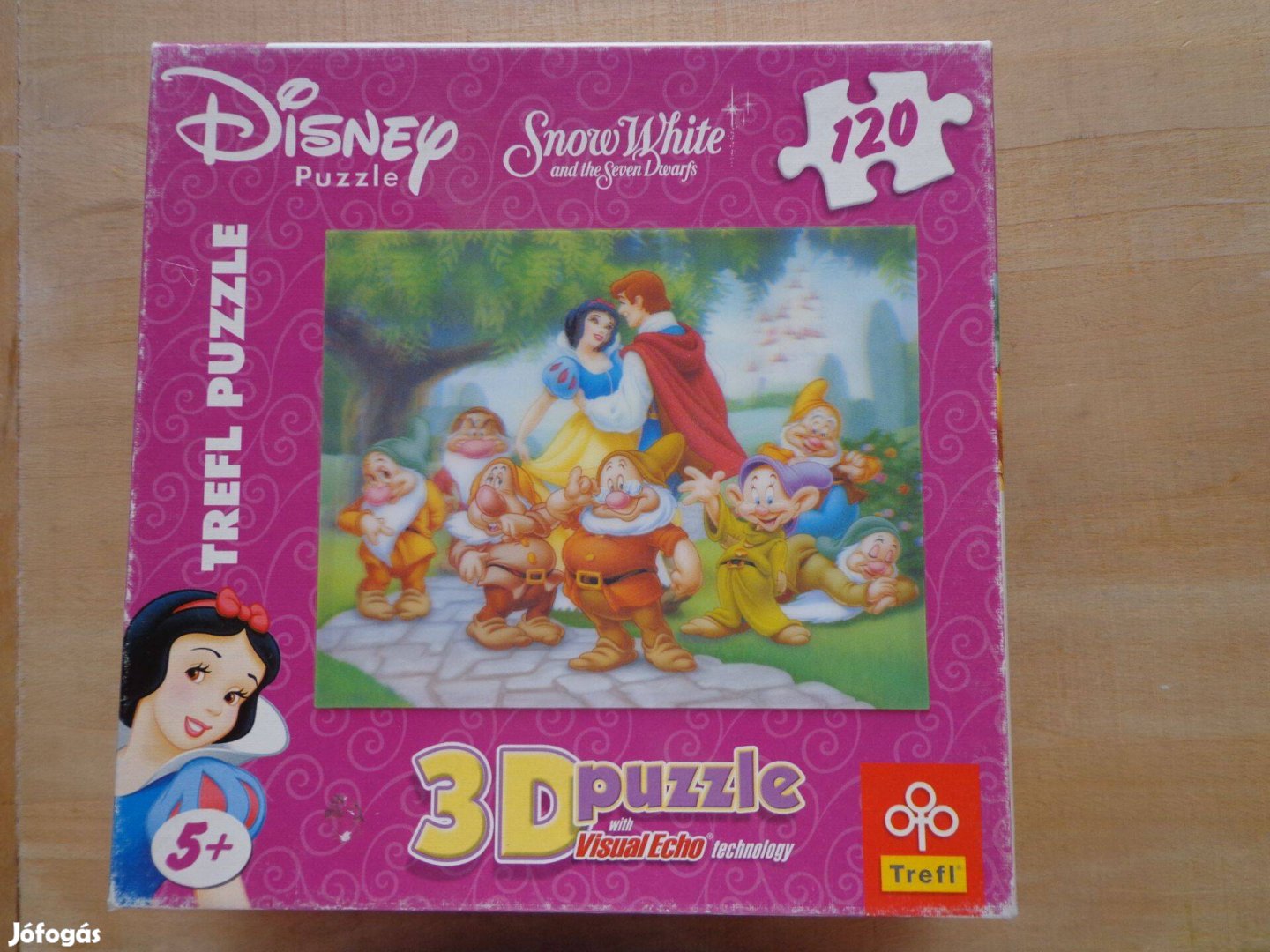 3D és sima puzzle, 2x120 db-os