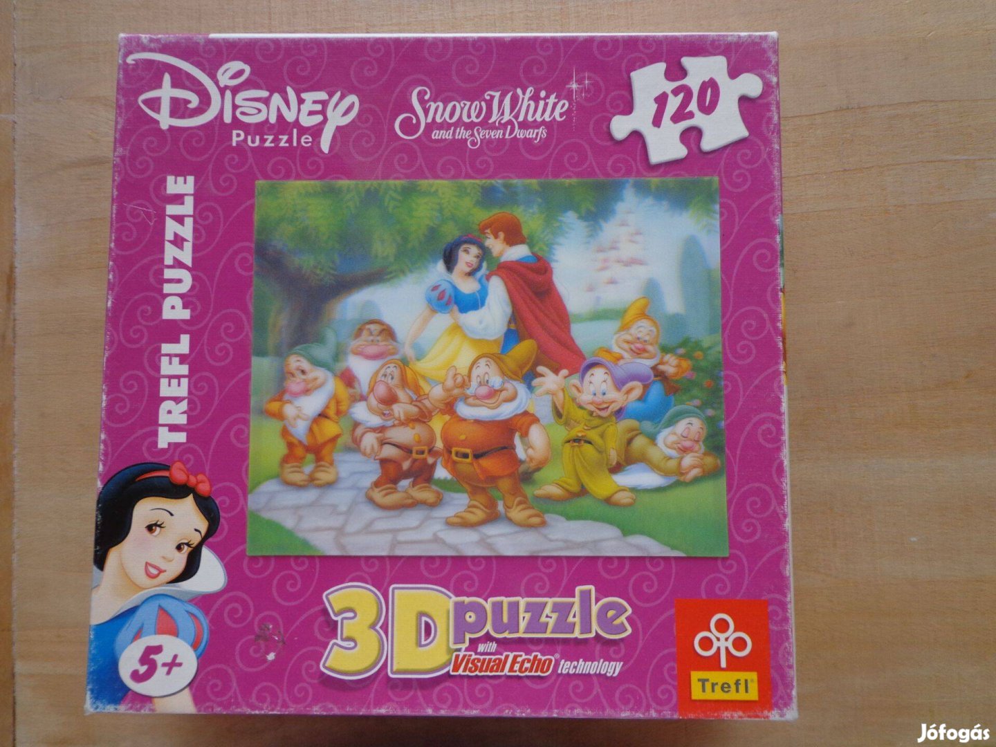 3D és sima puzzle, 2x120 db-os