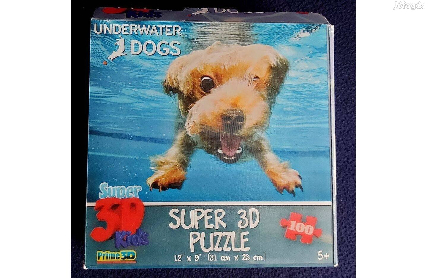 3D hatású puzzle 100 db-os