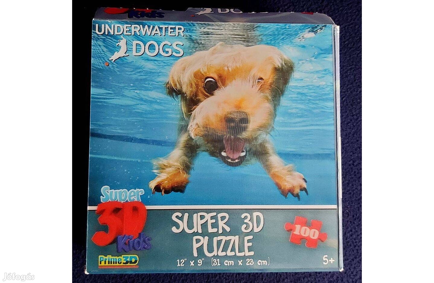 3D hatású puzzle 100 db-os