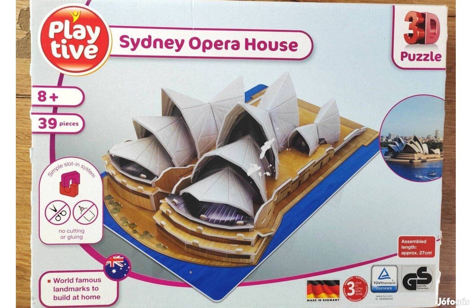 3D kirakójáték Sydney Operaház, 39 db-os