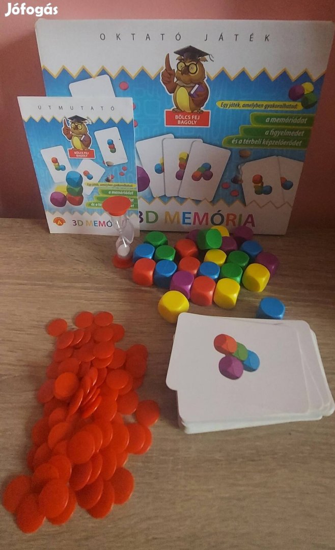 3D memória játék 