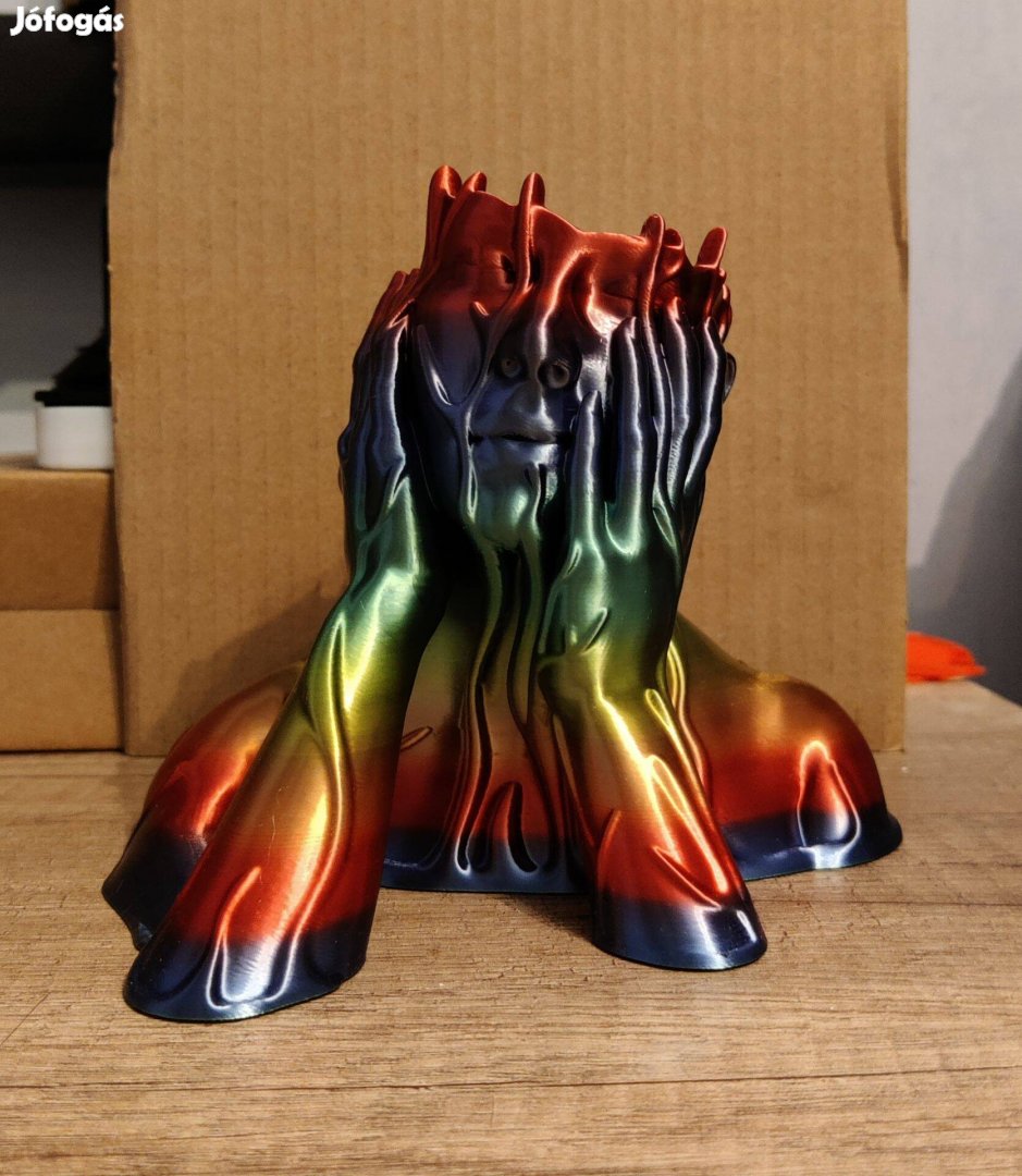 3D nyomtatott asztali dísz/dísznövény váza
