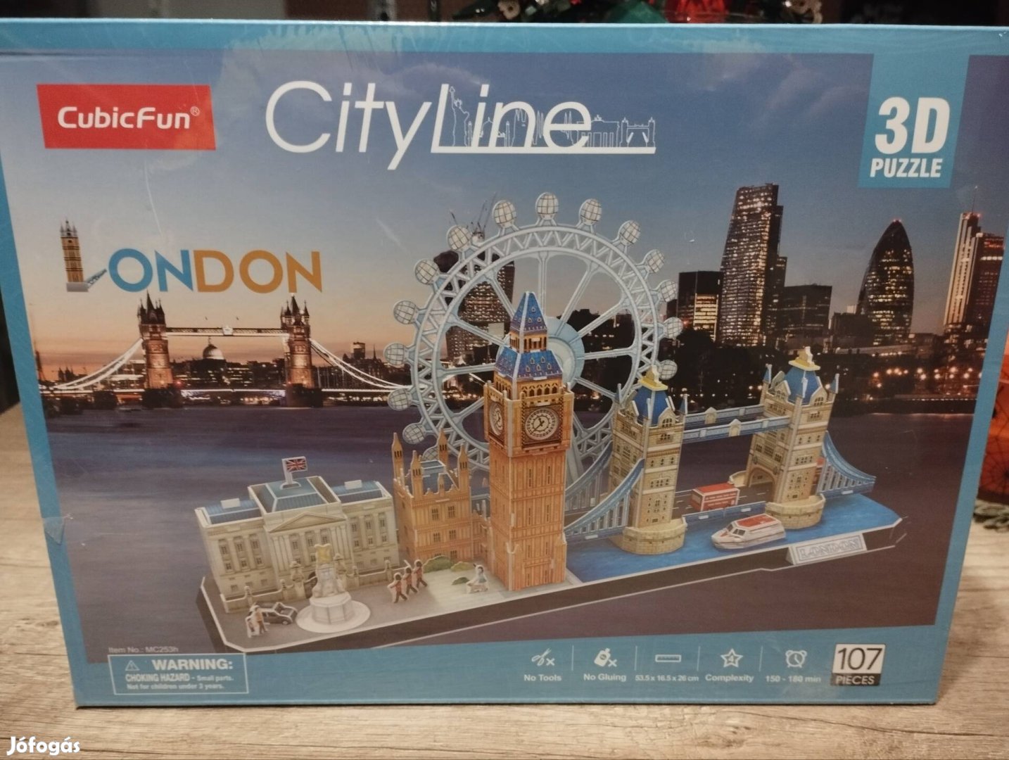 3D puzzle Cubic Fun City line London