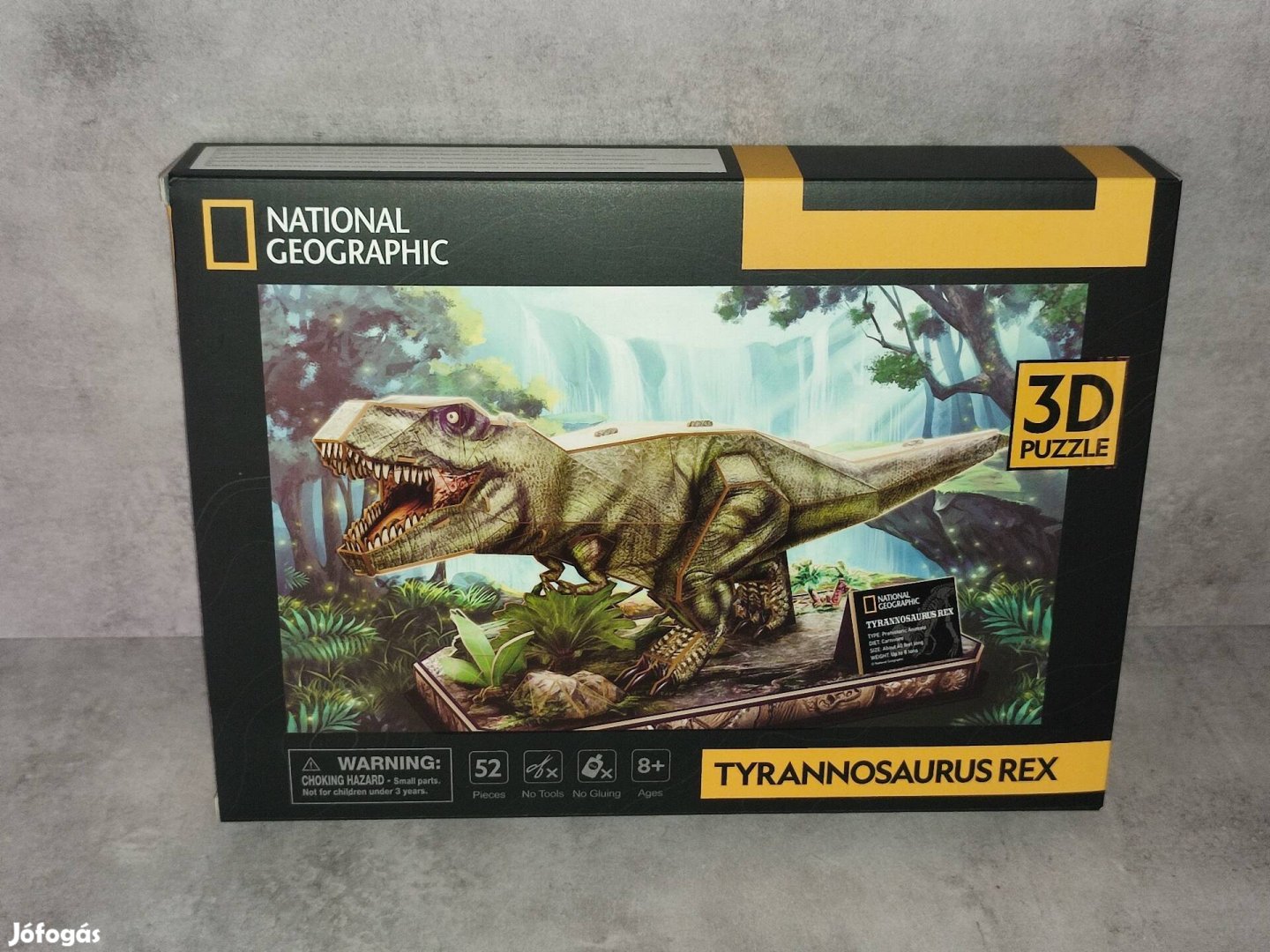 3D puzzle játék - T-Rex dínó