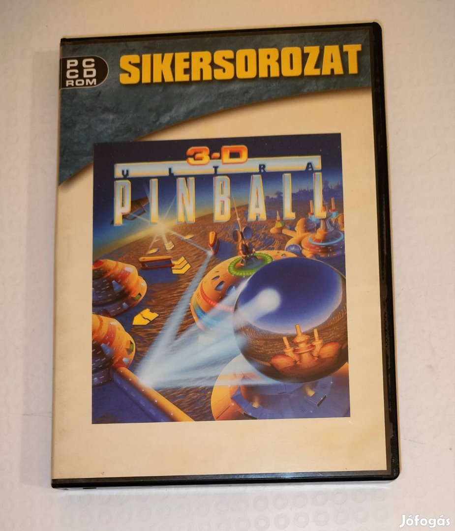 3D ultra pinball pc cd rom játék 