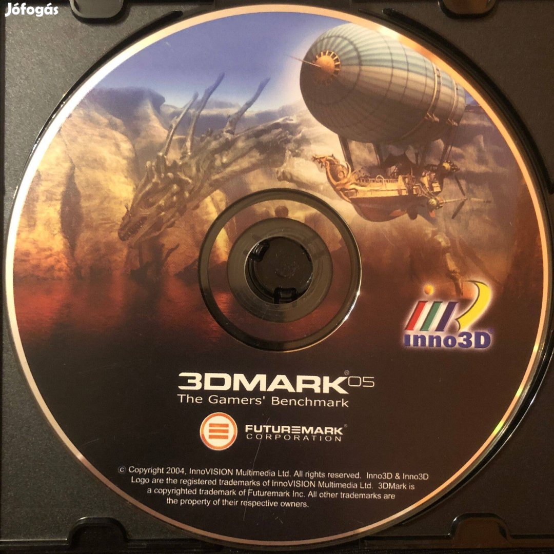 3Dmark05 The Gamers Benchmark Futuremark Corporation (gyűjtőknek)