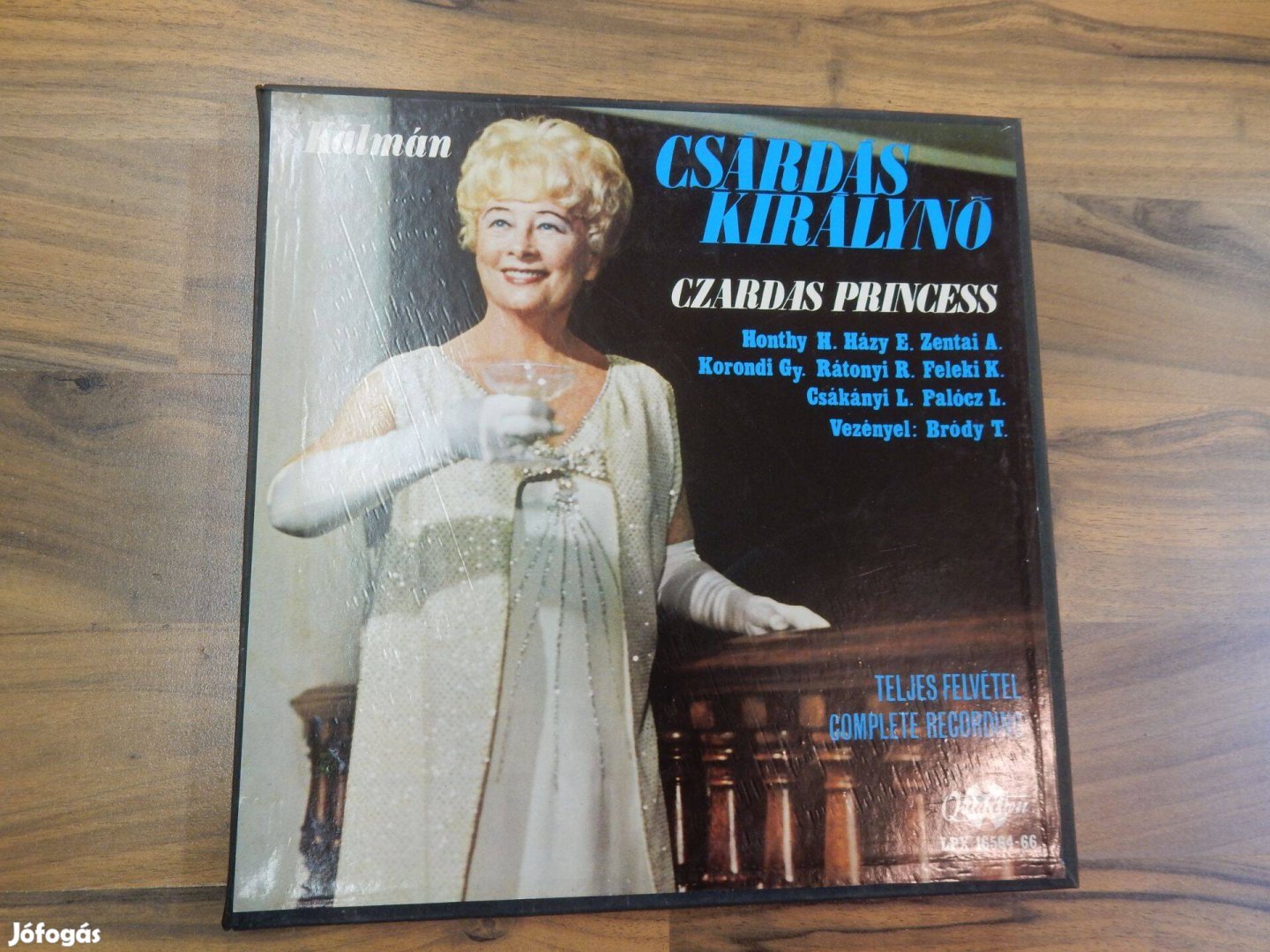 3LP Csárdáskirálynő Czardas Princess Lpx 16564-66 bakelit vynil vinil