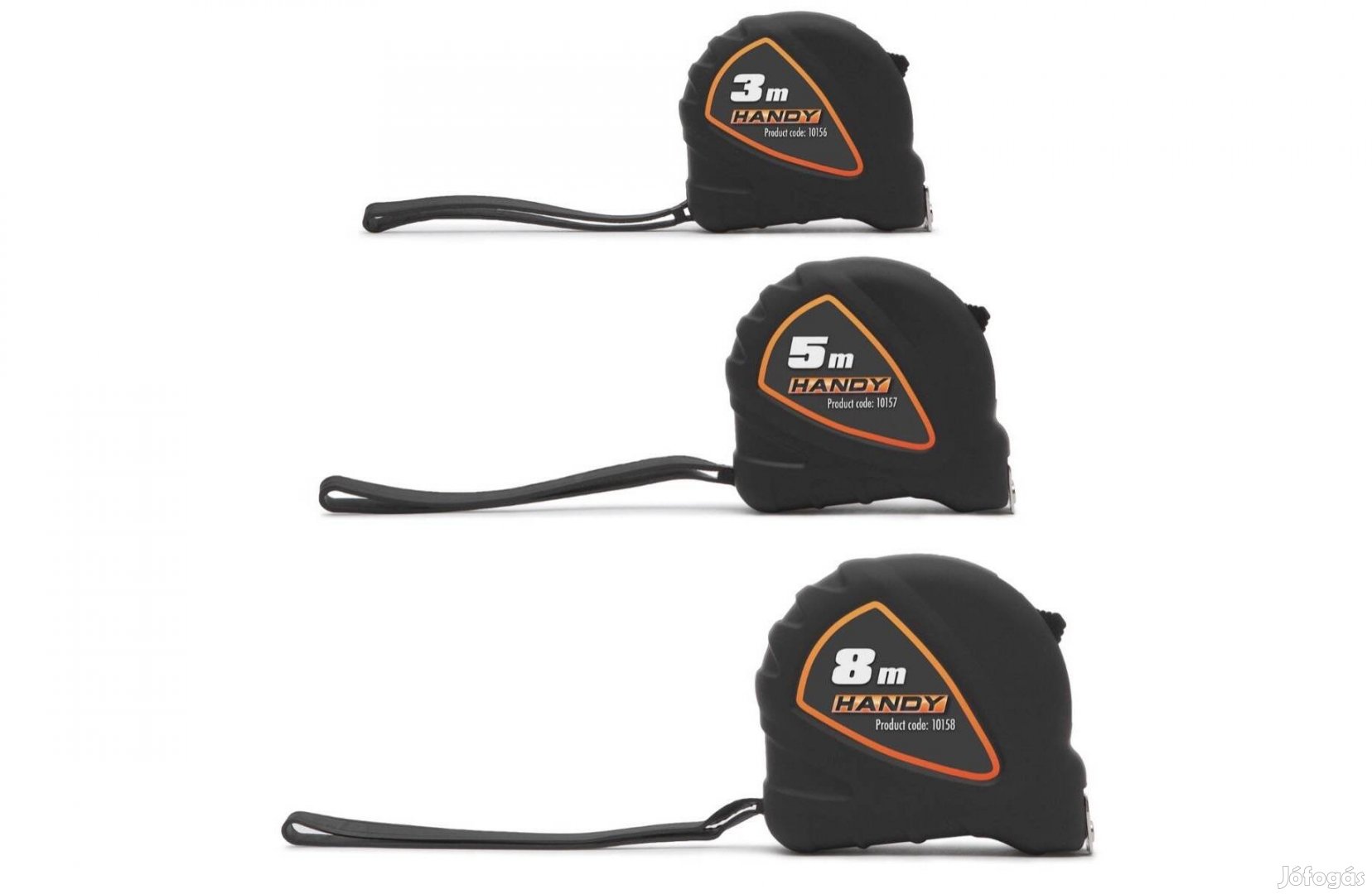 3M 5M 8M Mérőszalag készlet övre csíptethető csuklópánt