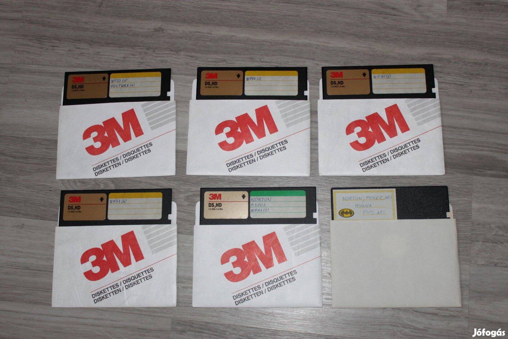 3M 5.25" floppy lemezek