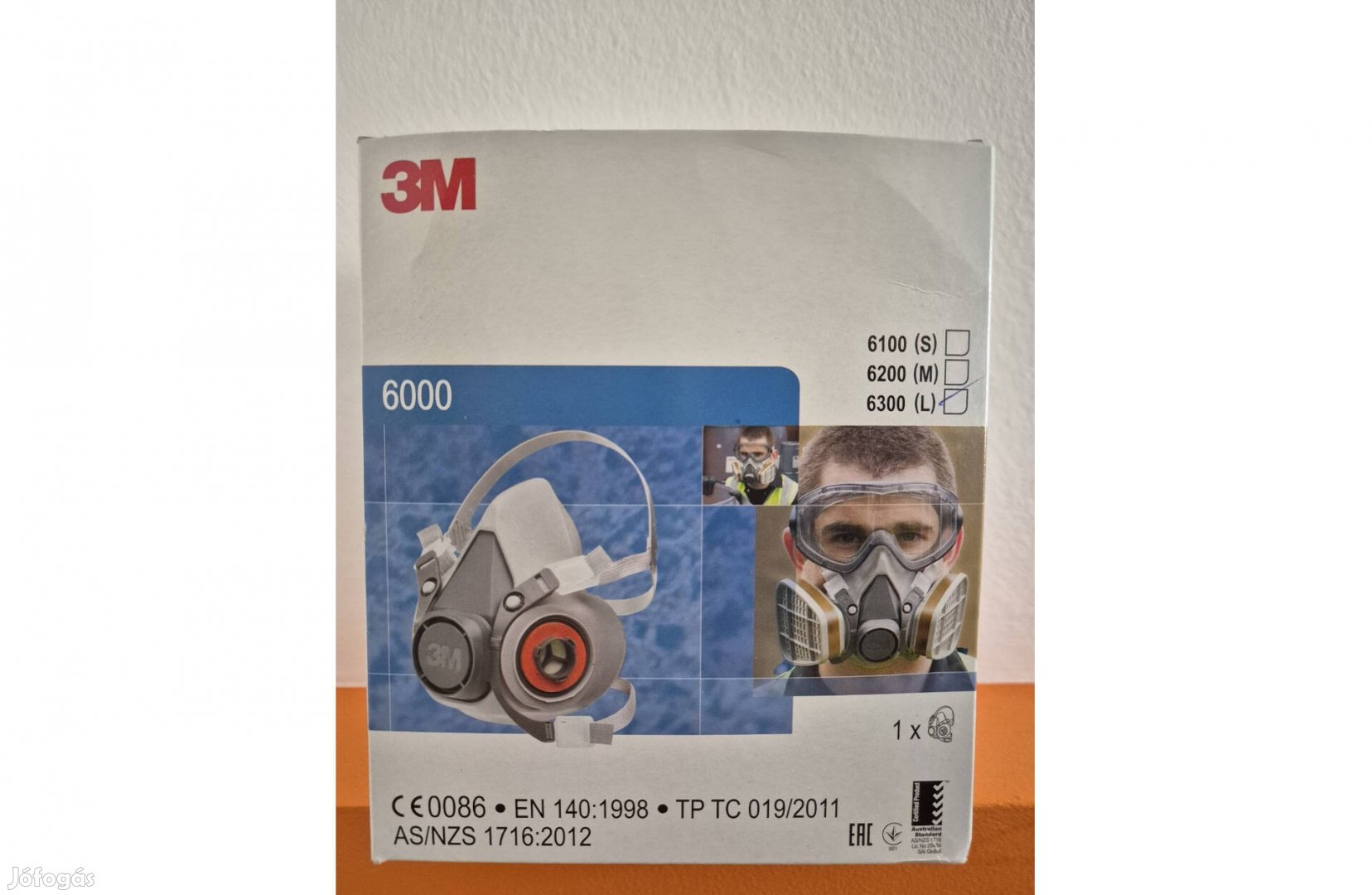3M 6300 maszk L-es méret