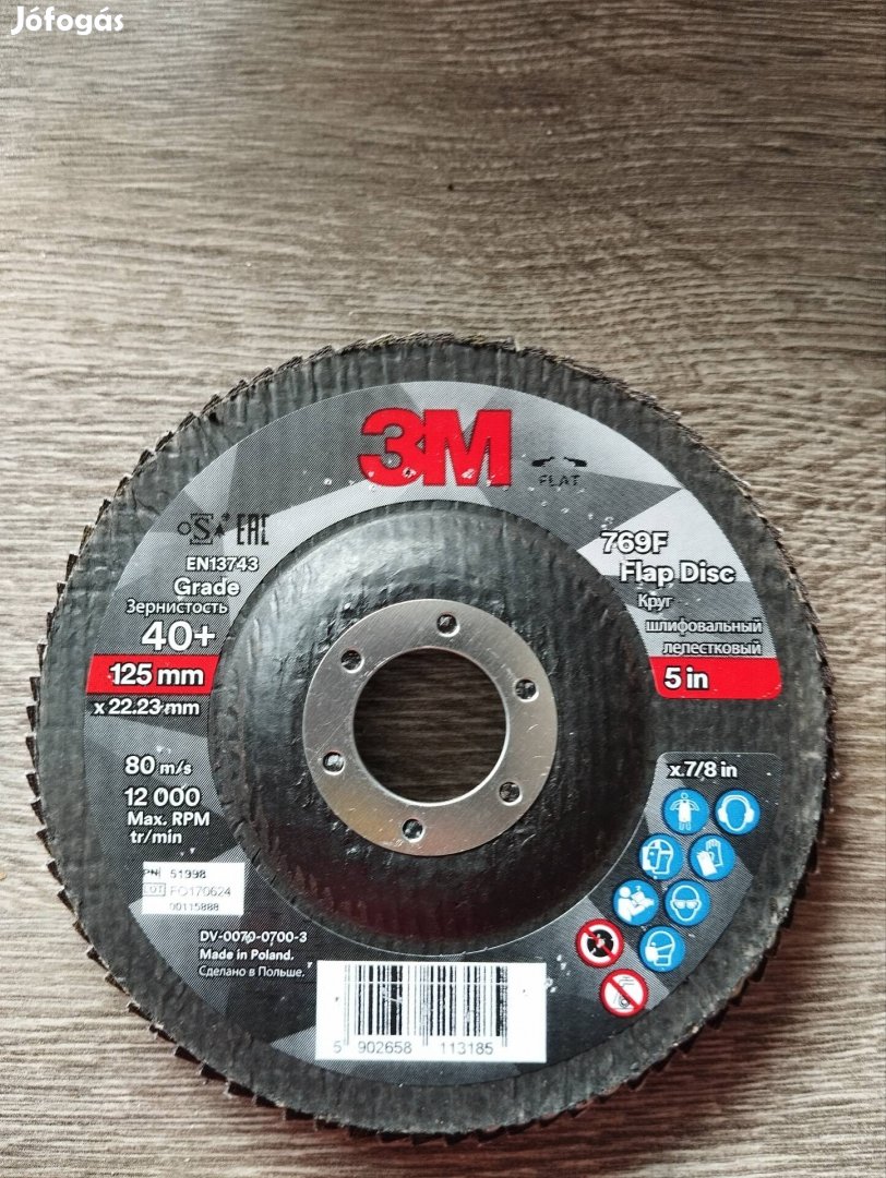 3M Cubitron lamellás korong