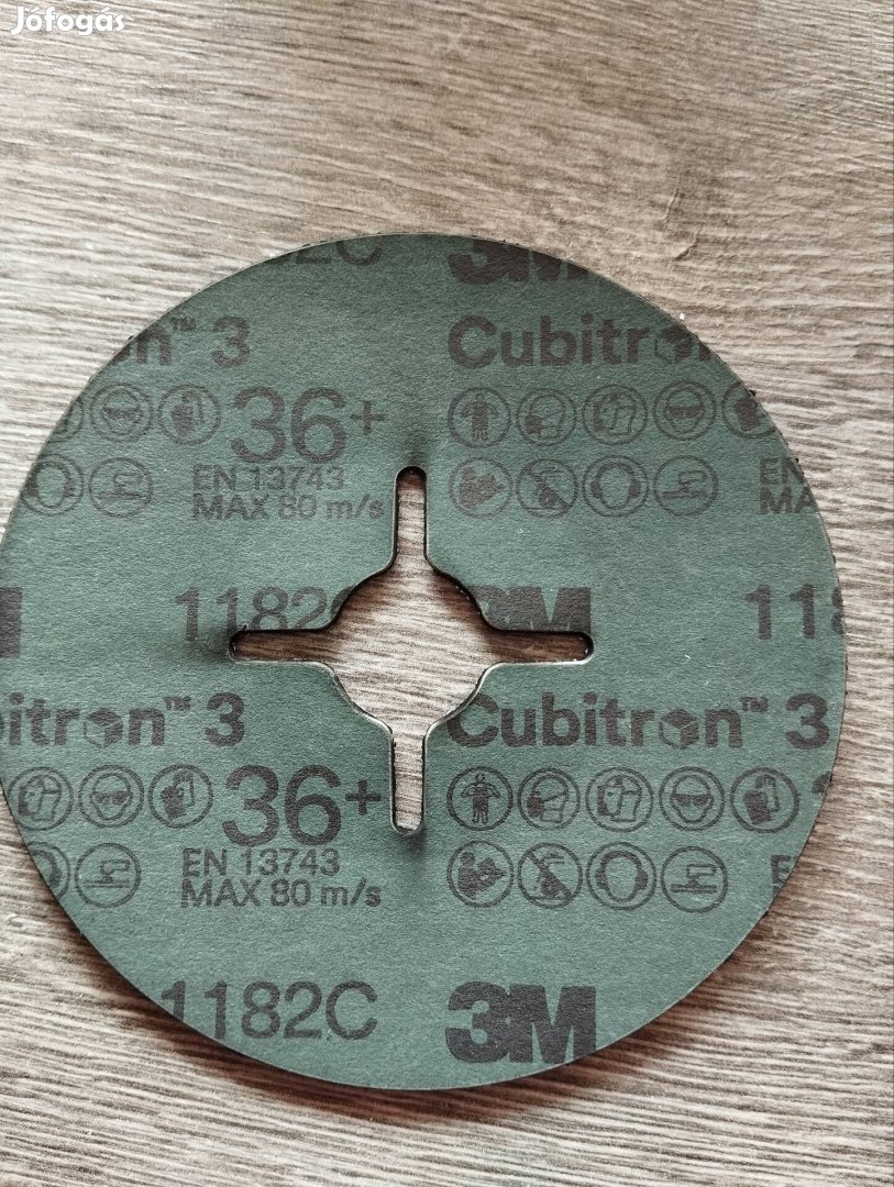 3M Cubitron lamellás korong , fíbertárcsa csiszoló korongok