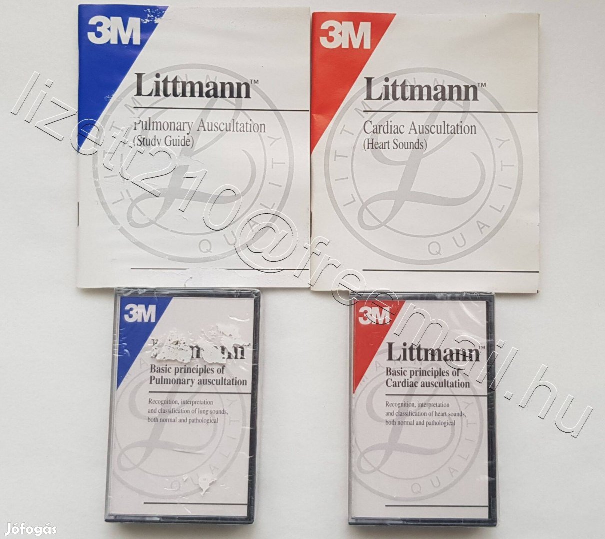 3M Littmann orvosi kazetta és leírás vadonatúj bontatlan csomagolás
