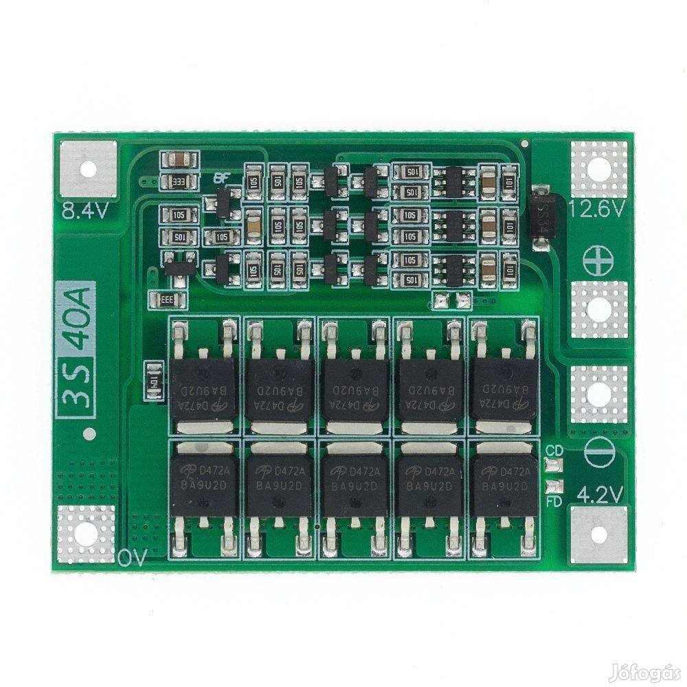 3s 40a Balance 18650 Bms Modul Ii Kerület Budapest