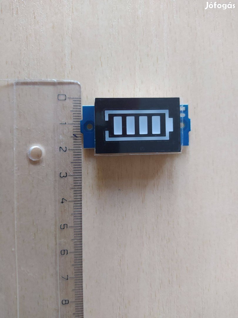 3S és 4S Lítium kapacitás kijelző modul, akkumulátor töltöttség kijelz