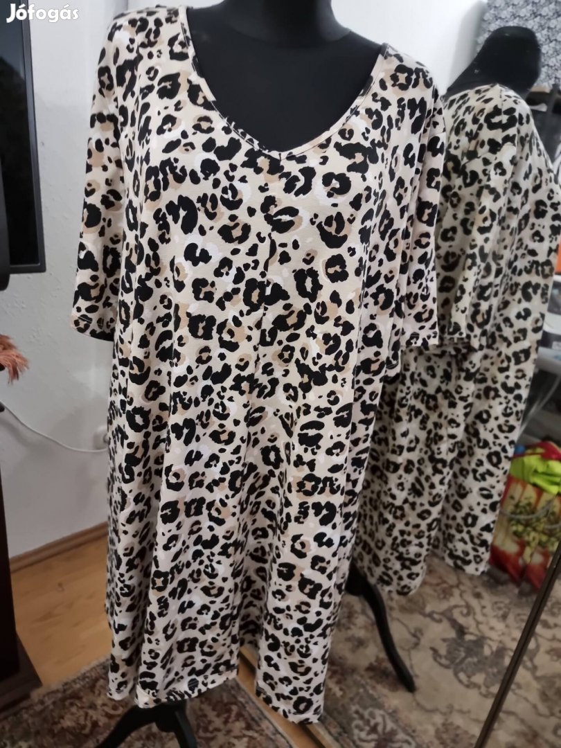 3XL Pola pamut tunika 