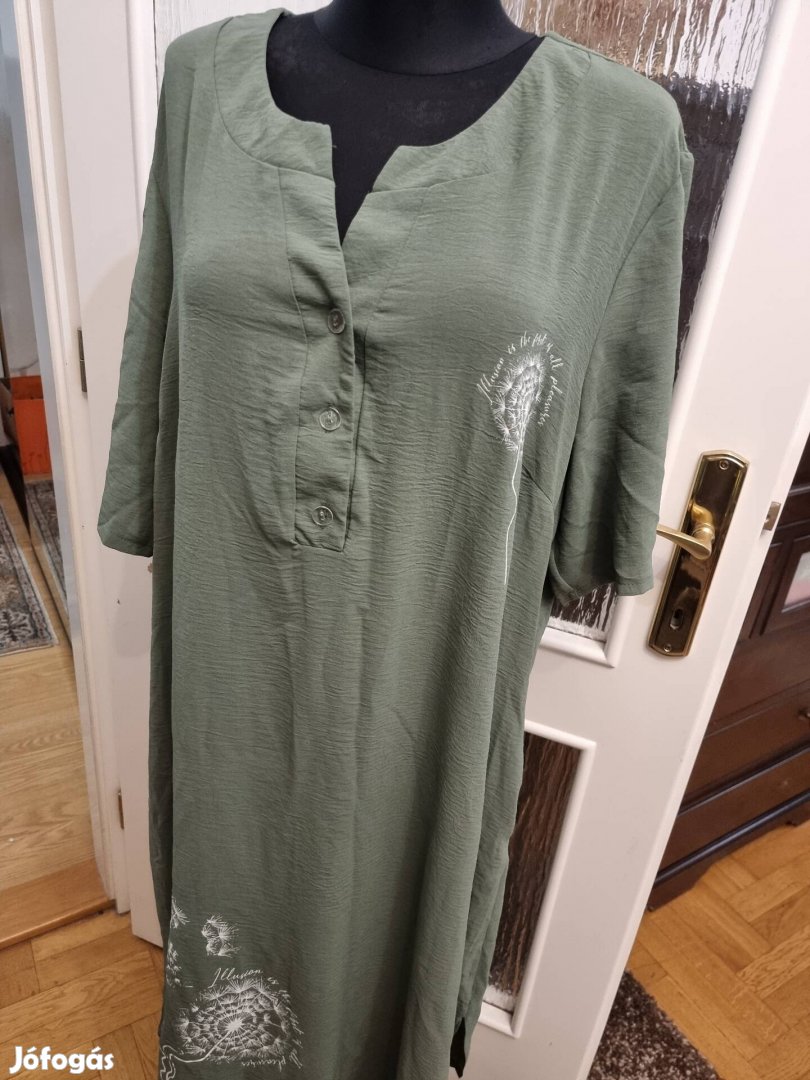 3XL szellős viszkoz ruha Új 